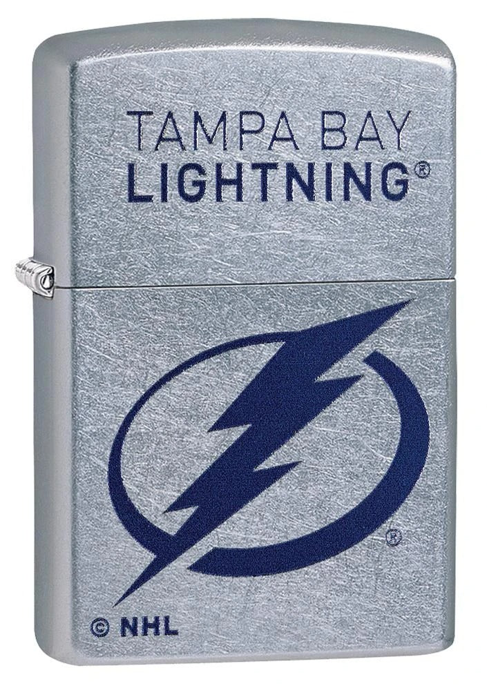 Zippo NHL Tampa Bay Lightning, Street Chrome Finish Windproof Lighter #49385