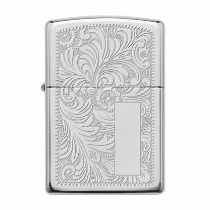 Zippo High Polish Chrome Venetian 352, Good For Engraving Windproof Lighter #352