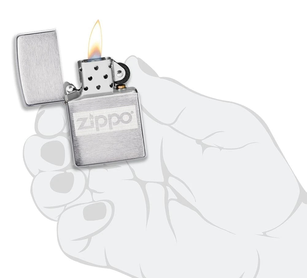 Zippo Flask & Lighter Gift Set #49358