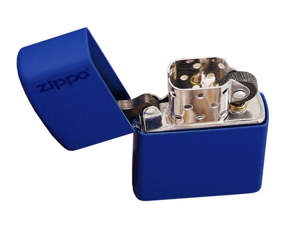 Zippo Lighter Royal Blue Matte #229ZL