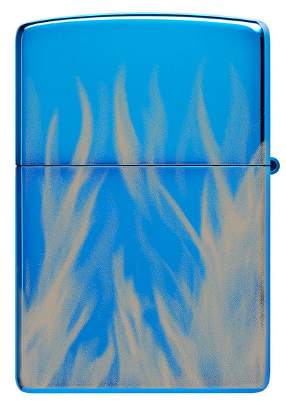 Zippo Harley Davidson Motorcycles, High Polish Blue Lighter #49469