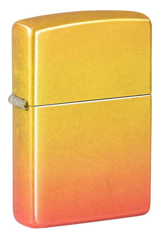 Zippo Sunset 540 Fusion Tumbled Brass Lighter #48512