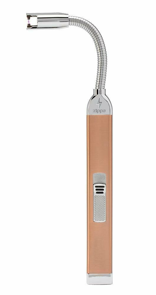 Zippo Electric Rechargeable Candle Lighter, Rose Gold + Charging Cord #121573