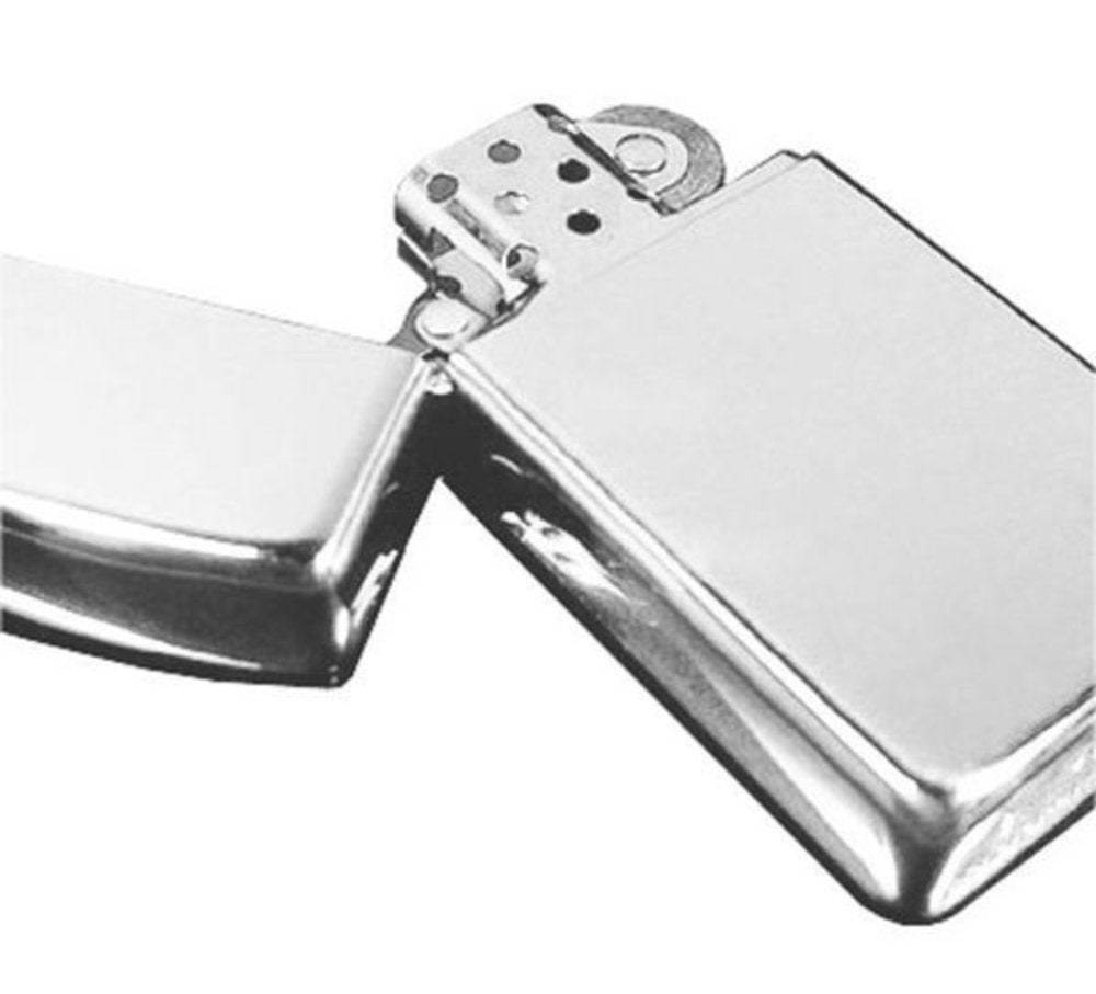 Zippo Slim, High Polish Chrome Finish, Genuine Windproof Slim Lighter #1610