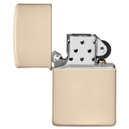 Zippo Flat Sand Base Model, Windproof Lighter #49453