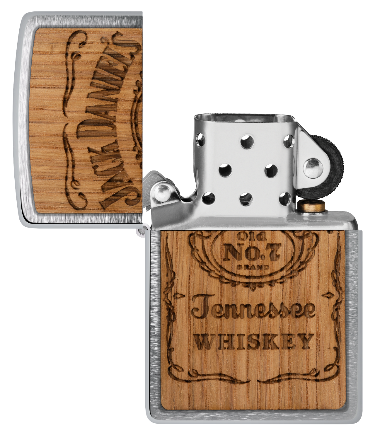Zippo WOODCHUCK Jack Daniels Tennesse Whiskey Lighter #48392