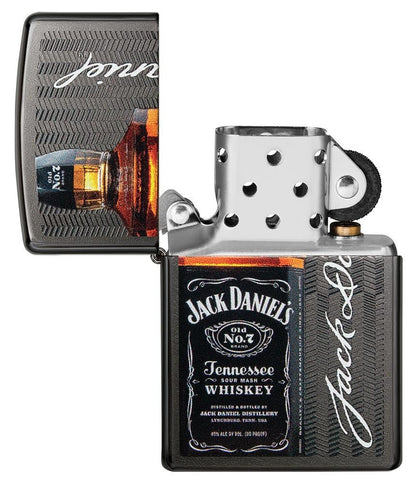 Zippo Jack Daniels Tennessee Whiskey, Grey Lighter #49321