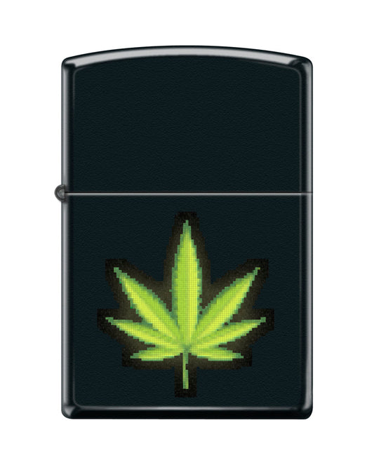 Zippo Digital Weed Cannabis Design Lighter #218-091777