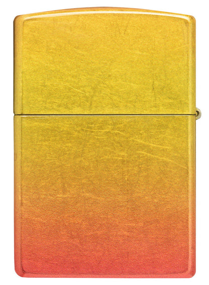 Zippo Sunset 540 Fusion Tumbled Brass Lighter #48512