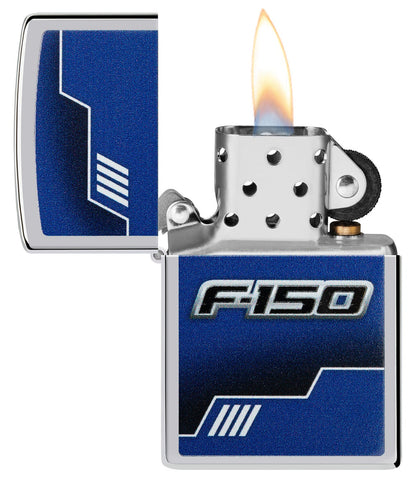 Zippo Ford F-150 Design, High Polish Chrome Lighter #48403