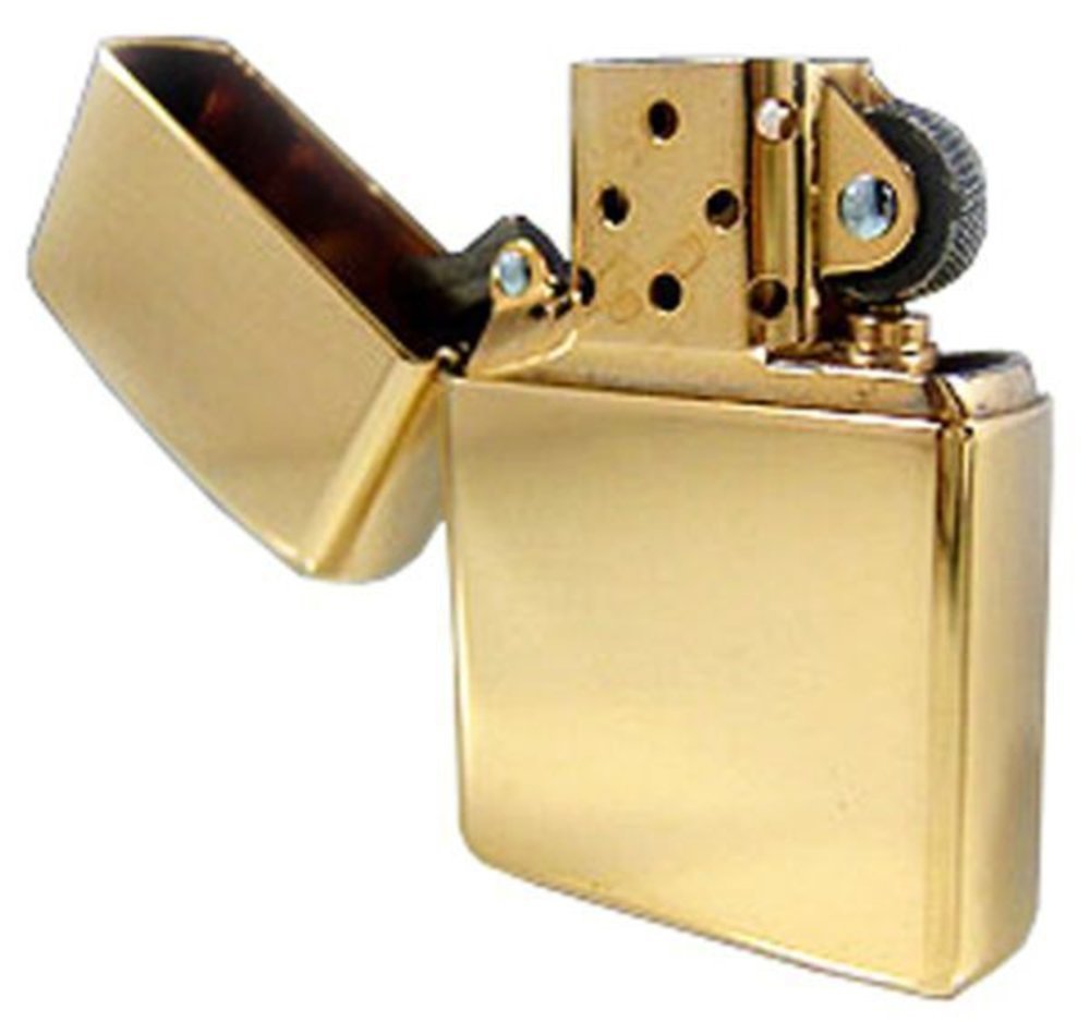 Zippo Armor High Polish Brass Lighter #169