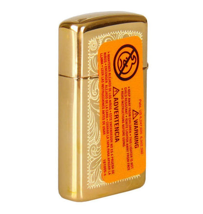 Zippo High Polish Brass Venetian Lighter #1652B