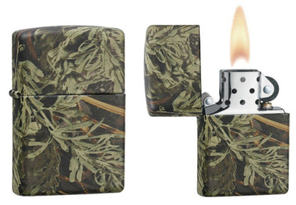 Zippo Realtree Camo Matte Finish, Wrap-Around Design, Genuine Lighter NEW #24072