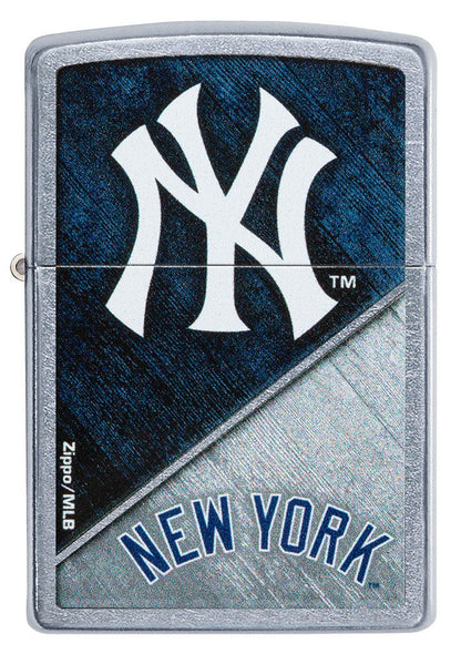 Zippo MLB NY Yankees Baseball Team, Street Chrome Lighter #49742