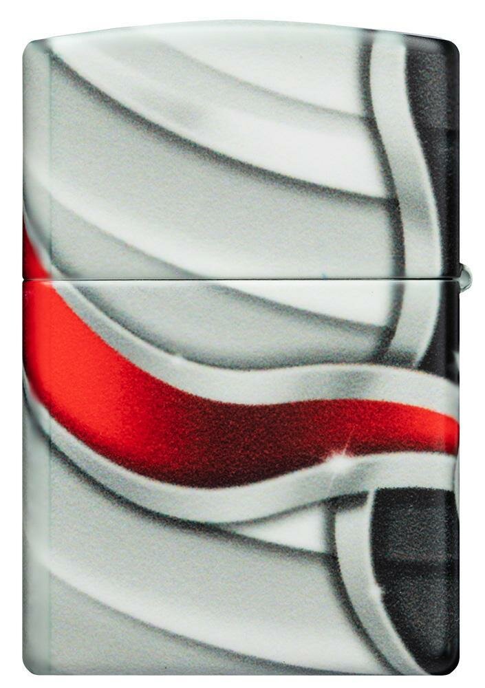 Zippo Flame Logo Design, 540° Color Wrap, Genuine Windproof Lighter #49357