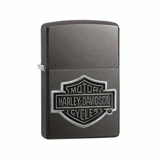 Zippo Harley Davidson Bar & Shield, HD Emblem, Genuine Lighter #29822