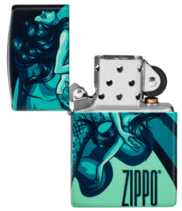 Zippo Mythical Mermaid 540 Design Lighter #48605