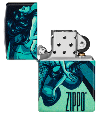 Zippo Mythical Mermaid 540 Design Lighter #48605