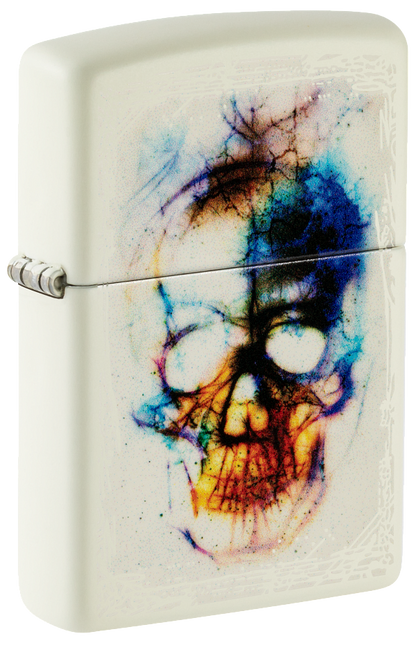 Zippo Smokey Skull Design, Glow-In-The-Dark Lighter #48563