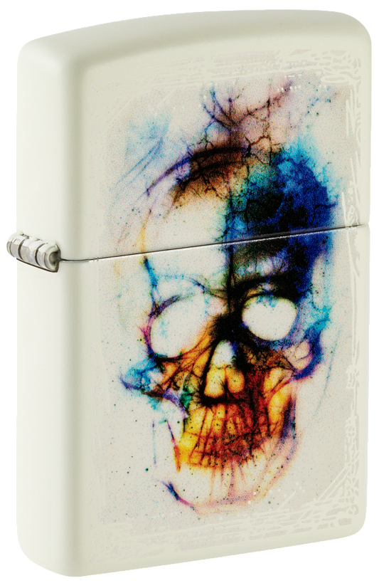 Zippo Smokey Skull Design, Glow-In-The-Dark Lighter #48563