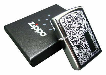 Zippo High Polish Chrome Venetian 352, Good For Engraving Windproof Lighter #352