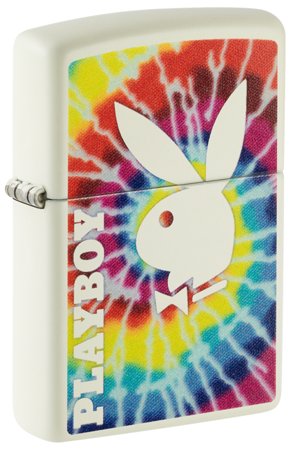 Zippo Playboy Logo, Trippy Glow-in-the-Dark Lighter #48373