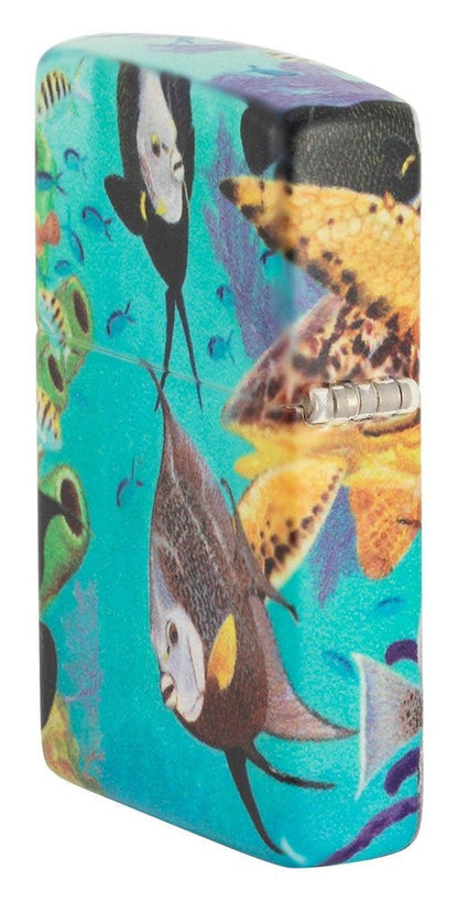 Zippo Guy Harvey 540° Glow-in-the-Dark Ocean Life Lighter #49819