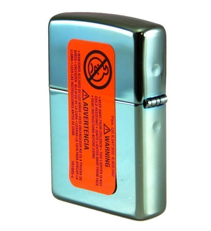 Zippo High Polish Green Chameleon, Green/Blue Finish, Windproof Lighter #28129