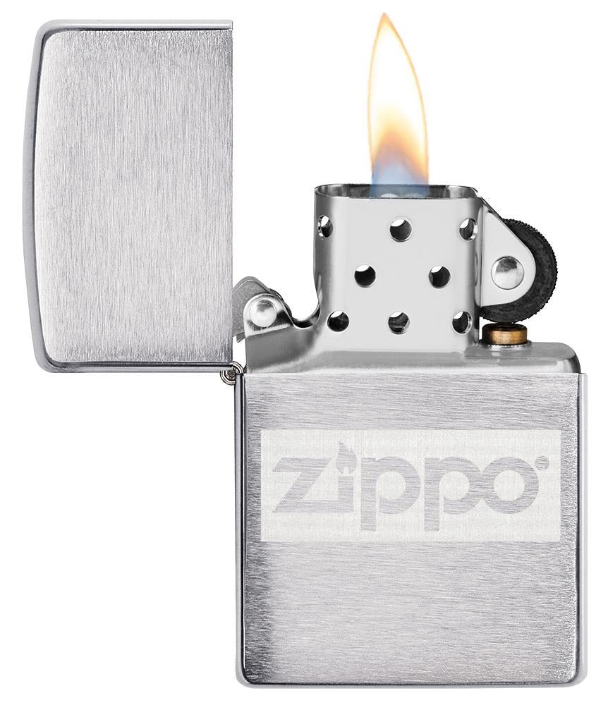 Zippo Flask & Lighter Gift Set #49358