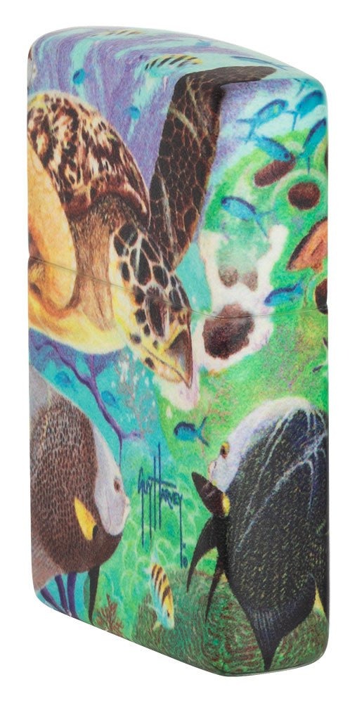 Zippo Guy Harvey 540° Glow-in-the-Dark Ocean Life Lighter #49819