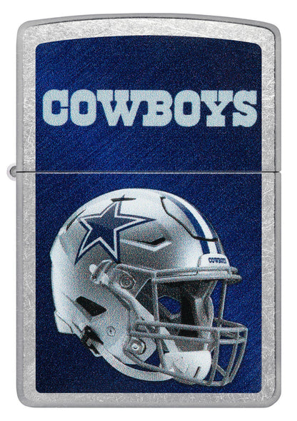 Zippo NFL Dallas Cowboys Football Team, Street Chrome Lighter #48426