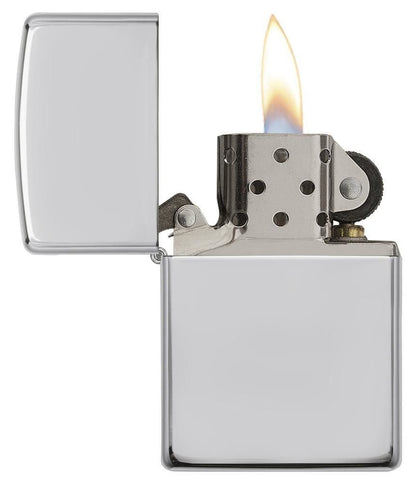 Zippo High Polish Sterling Silver Lighter #15