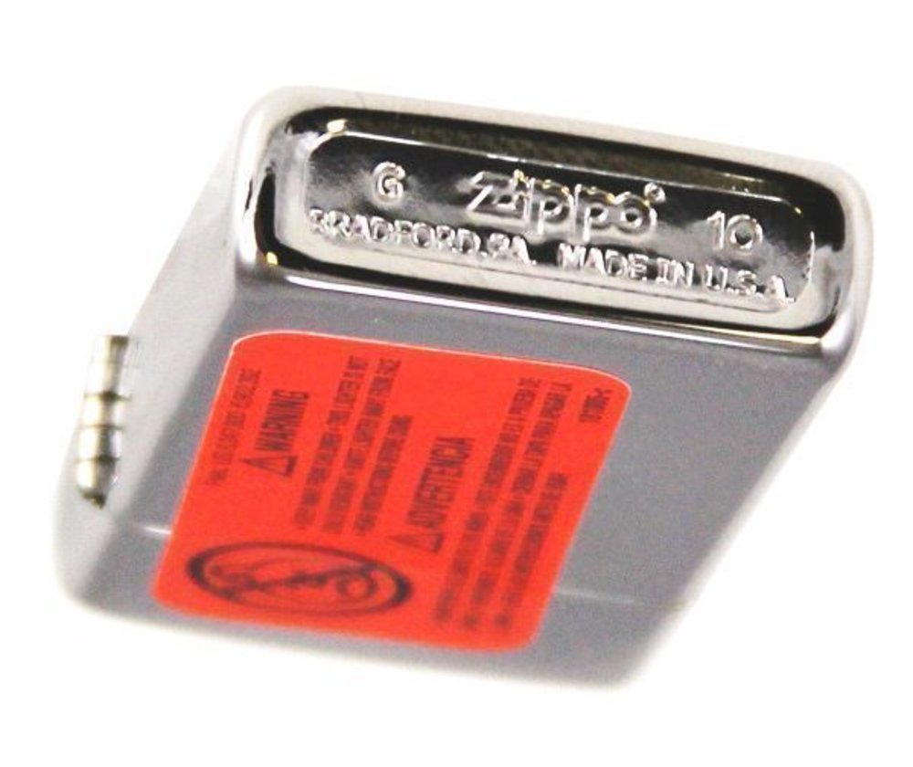 Zippo Slim, High Polish Chrome Finish, Genuine Windproof Slim Lighter #1610