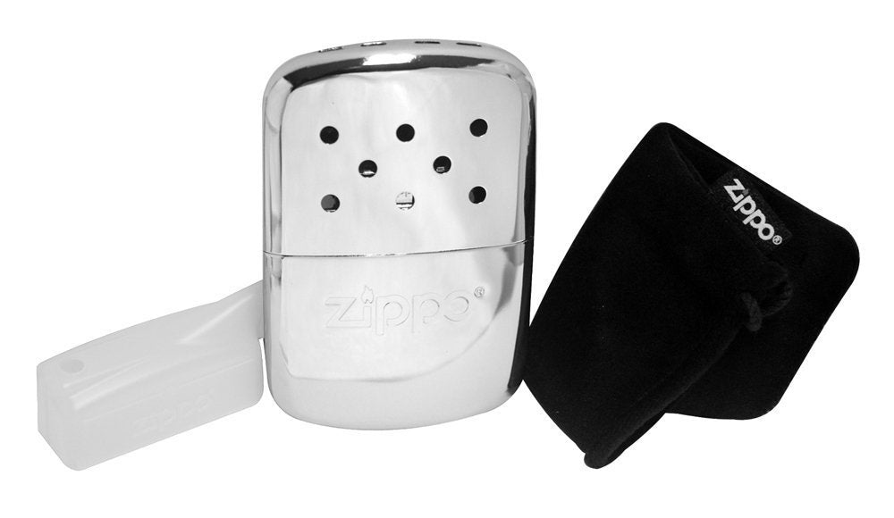 Zippo Hand Warmer, High Polish Chrome, 12-Hour #40323