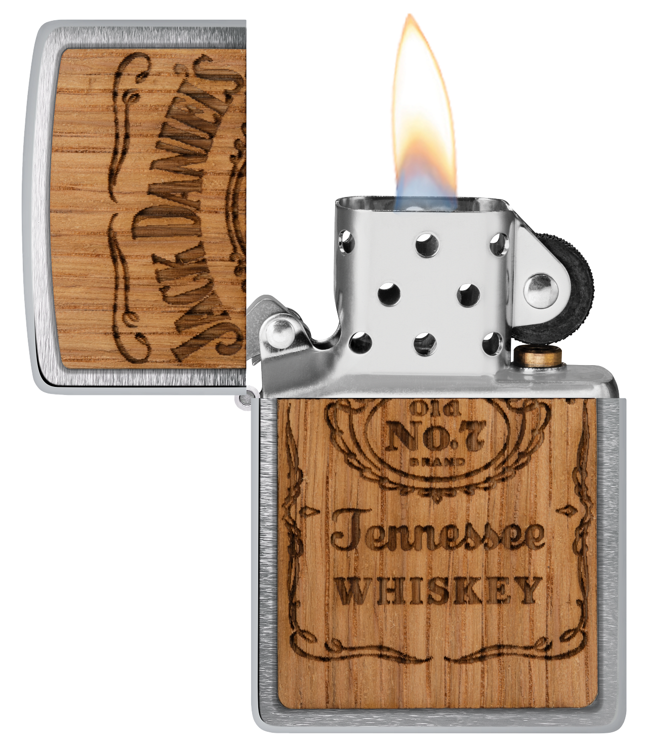 Zippo WOODCHUCK Jack Daniels Tennesse Whiskey Lighter #48392