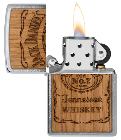 Zippo WOODCHUCK Jack Daniels Tennesse Whiskey Lighter #48392