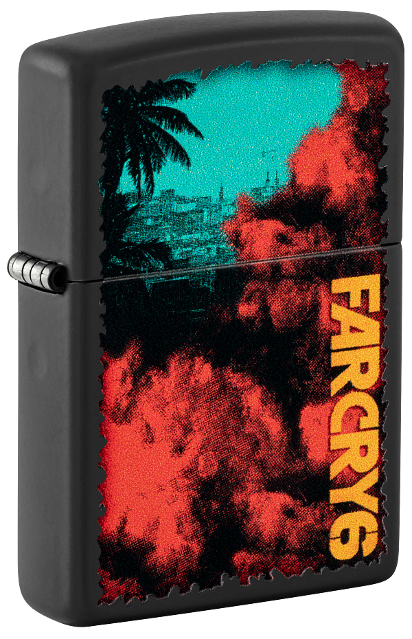 Zippo Gaming Far Cry 6, Black Matte Lighter #48643