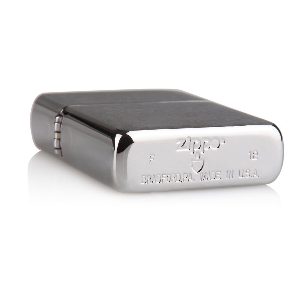 Zippo Armor Lighter, Brushed Chrome, Windproof Pocket #162