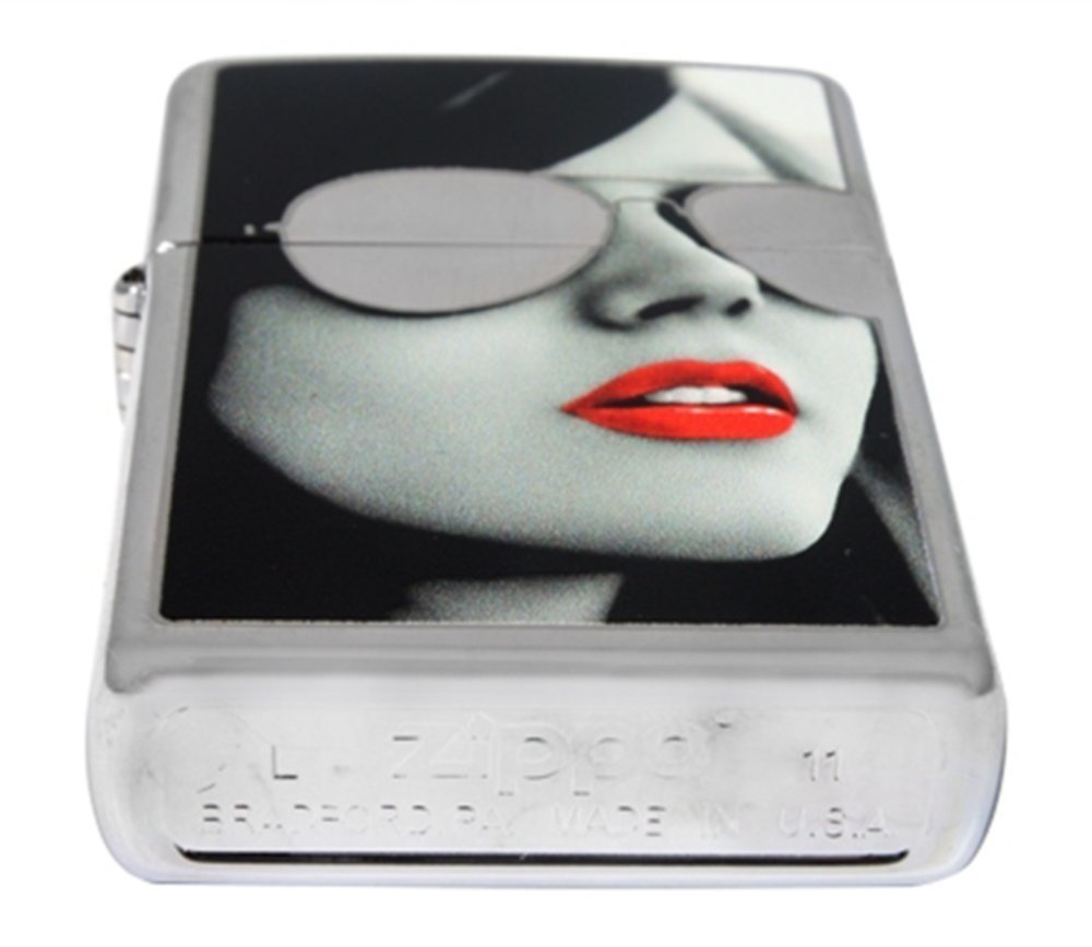 Zippo BS Sunglasses Lighter, High Polish Chrome #28274