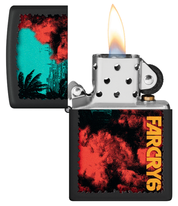 Zippo Gaming Far Cry 6, Black Matte Lighter #48643