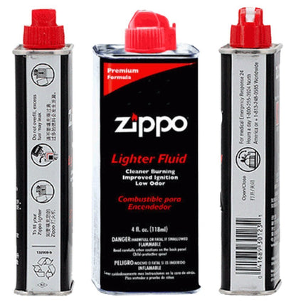 Zippo Premium Lighter Fluid, (1-Can) 4 oz / 118 ml, For All Flint Lighters #4FC