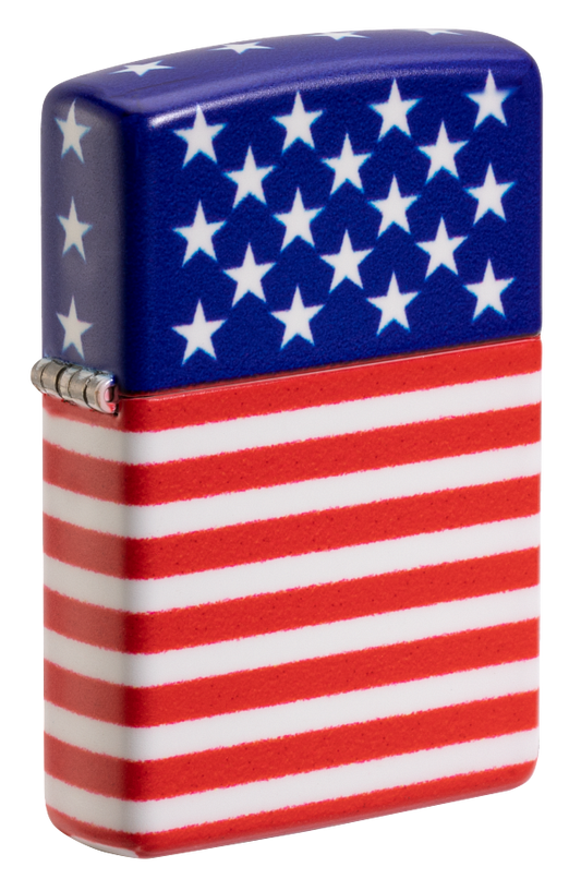 Zippo American Flag 540 Wrap Design Matte Lighter #48700