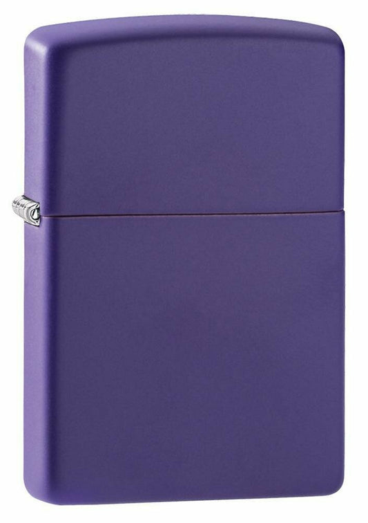 Zippo Classic Purple Matte Genuine Windproof Lighter, Made In USA #237