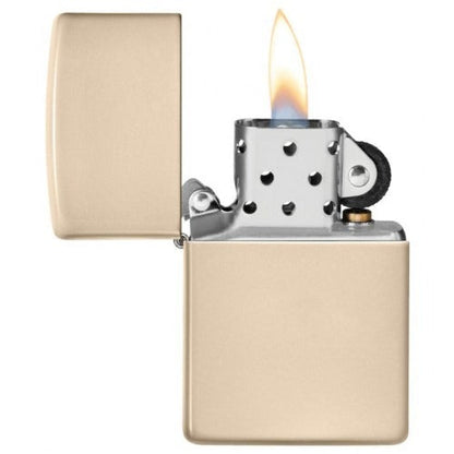 Zippo Flat Sand Base Model, Windproof Lighter #49453