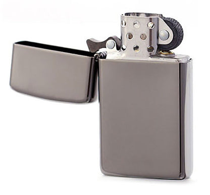 Zippo Lighter Slim Black Ice #20492