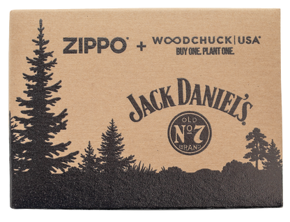 Zippo WOODCHUCK Jack Daniels Tennesse Whiskey Lighter #48392