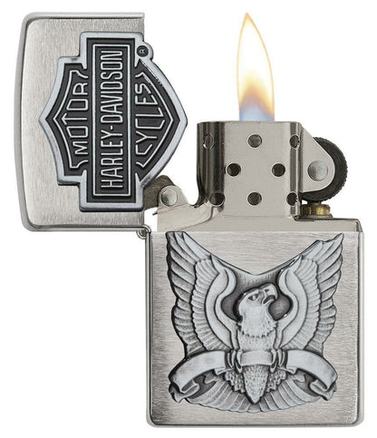 Zippo USA Eagle Harley-Davidson Lighter #200HD.H284