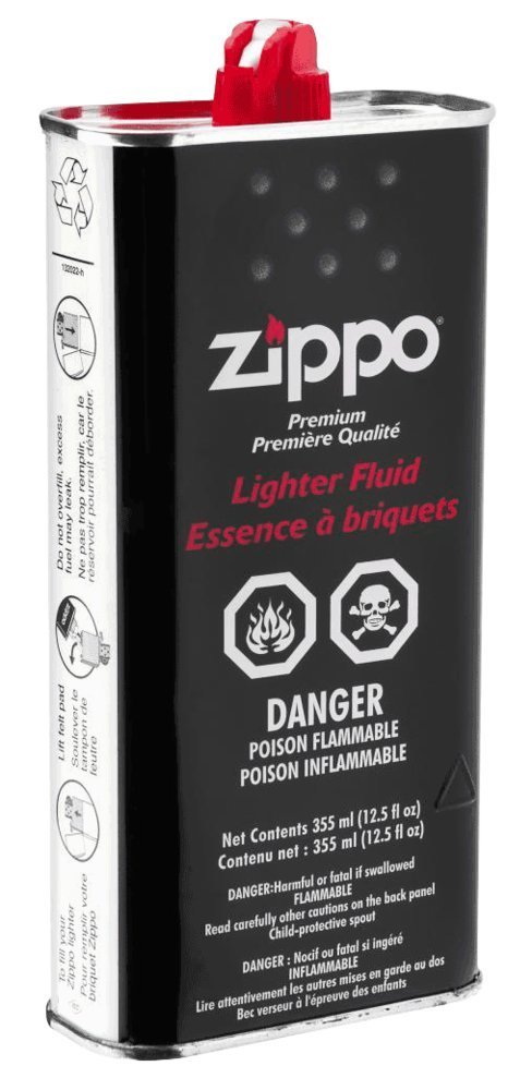 Zippo Premium Lighter Fluid (1-Can) 12 oz / 355 ml, For All Flint Lighters #12FC