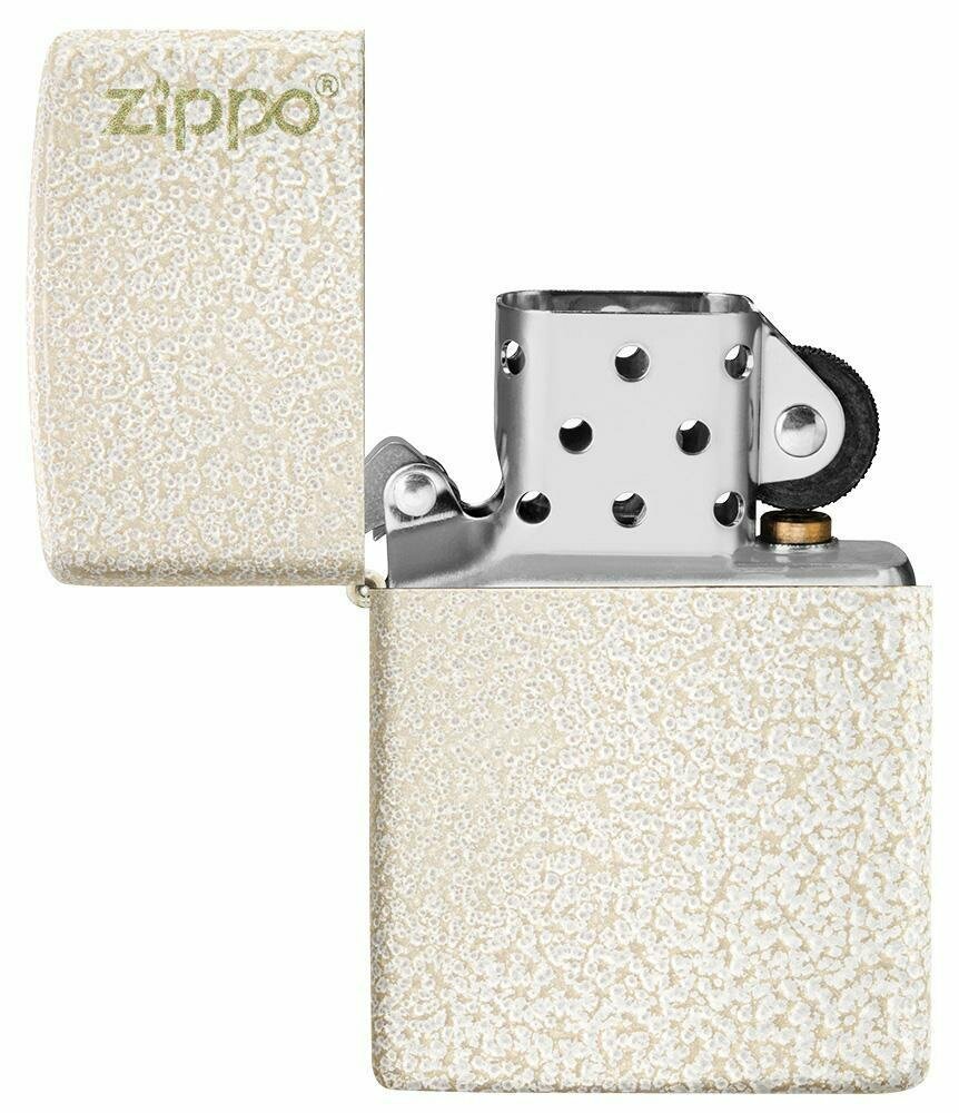 Zippo Classic Mercury Glass with Logo, Genuine Windproof Pocket Lighter #49181ZL