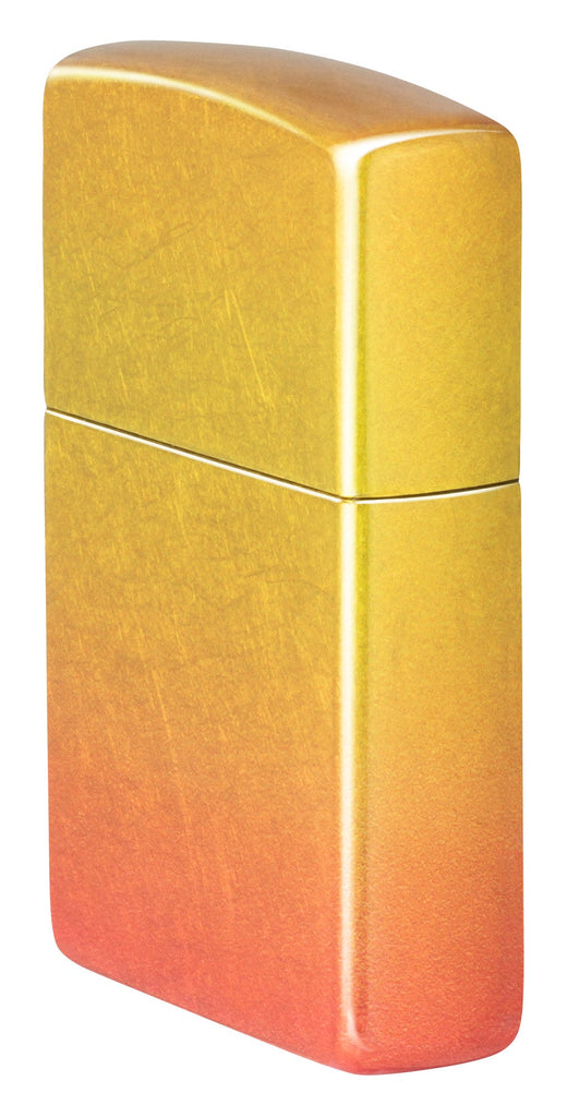 Zippo Sunset 540 Fusion Tumbled Brass Lighter #48512